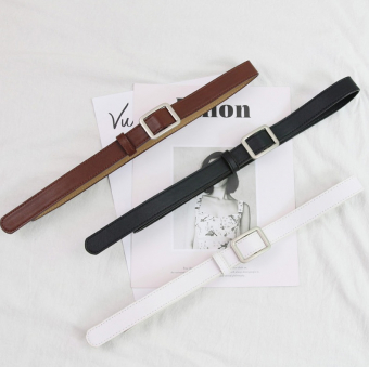 Ремень с квадратной пряжкой