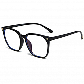 картинка Очки прозрачные квадрат платик оправа в улах крест в виде цветка от магазина LonnaMag