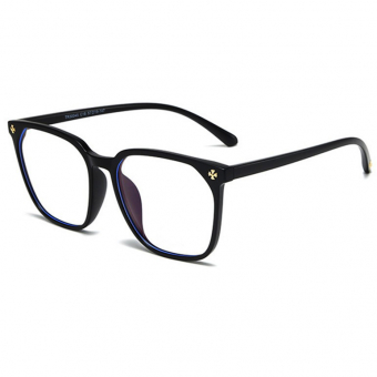 Очки прозрачные квадрат платик оправа в улах крест в виде цветка