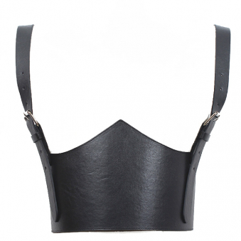 Пояс эко кожа + плечевые ремни треугольник сзади резинка на кнопках