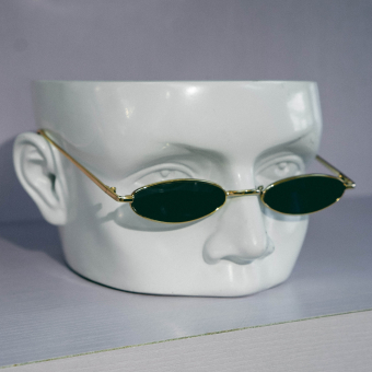 Очки узкие миндальная форма