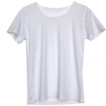 Футболка белая базовая приталенная