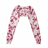 Картинка Нарукавники вязаные рваные принт тай дай от магазина LonnaMag