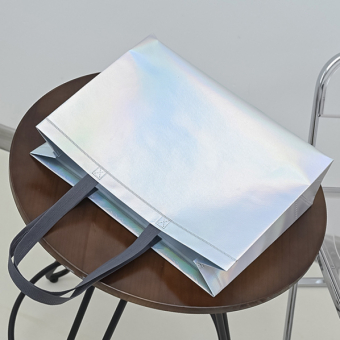 Сумка пакет перламтуровый лазерный