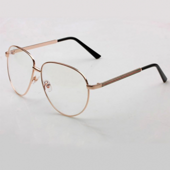 Очки прозрачные авиаторы крупные