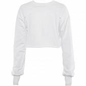 Картинка Худи короткое спереди большой вырез под грудь от магазина LonnaMag