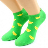 картинка Носки укороченные "Дольки апельсина" от магазина LonnaMag