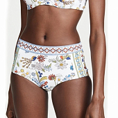 Картинка Купальник раздельный бандо принт павлин от магазина LonnaMag