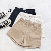 Картинка Цветные шорты джинс с подворотом ONE2 от магазина LonnaMag