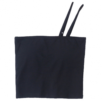 Топ бандо 2 лямки на одно плечо