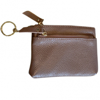 Кошелек мини на молнии с цепочкой и кольцом для ключей