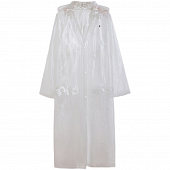 Картинка Дождевик прозрачный отстегной капюшон на кнопках от магазина LonnaMag