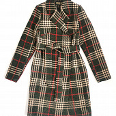 Картинка Пальто до колена крупная клетка Весна/21 от магазина LonnaMag