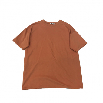 Футболка oversize однотонная