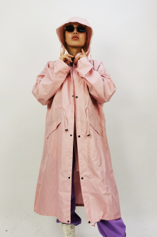 Плащ дождевик кулиска на талии