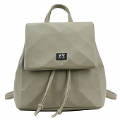 картинка Рюкзак эко кожа рельефная поверхность металл деталь с мишкой от магазина LonnaMag