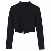 Картинка Топ водолазка отдельная полоса с кольцом на талии от магазина LonnaMag