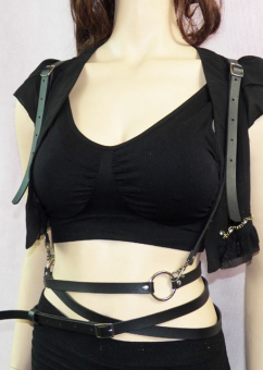 Портупея 2 лямки в 1 перекрестие на талии карабины