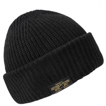 Шапка балаклава одно отвертсие под глаза нашивка Vintage Clothing