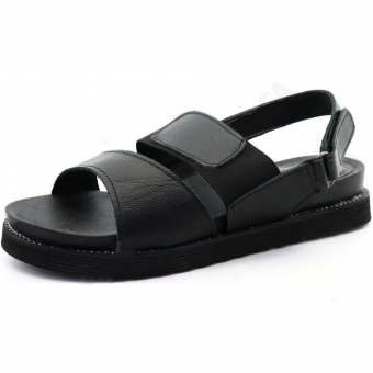 Сандалии LUCKY STAR широкая двойнная платформа - овал