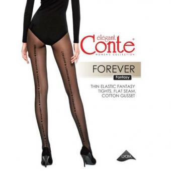Колготки с надписью «Forever» CONTE FOREVER