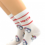 картинка Носки Надпись "Единорог мечта" от магазина LonnaMag