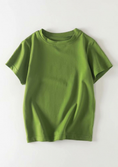 Футболка basic однотонная