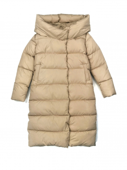 Пуховик маски теплый глубокий капюшон D&A