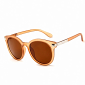 картинка Очки солнцезащитные пластик оправа дужка с клепкой от магазина LonnaMag