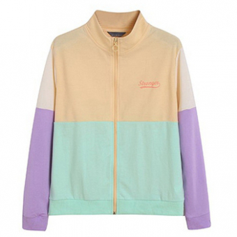 Толстовка широкая спорт колорблок Stronger (есть комплект)