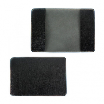 Обложка для паспорта тиснение Passport натуральная кожа