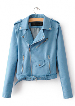 Куртка косуха кожзам карман на талии