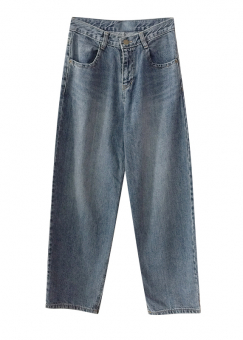 Джинсы бойфренды широкие