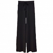 Картинка Штаны широкие трикотаж рубчик шнурки (длина 99 см) от магазина LonnaMag