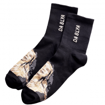 Носки женские DA B**A лицо девушки 