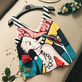 Картинка Топ принт девшука Попая от магазина LonnaMag