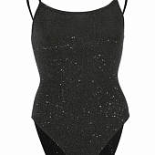 Картинка Боди люрекс сзади на шнуровке от магазина LonnaMag