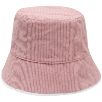 Панама вельвет внутри белый мех