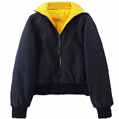 Картинка Куртка дутая двухсторонняя черный / желтый от магазина LonnaMag