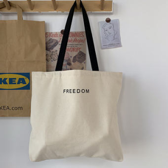 Сумка шоппер надпись FREEDOM