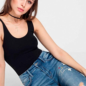 Картинка Боди АА майка широкие лямки от магазина LonnaMag