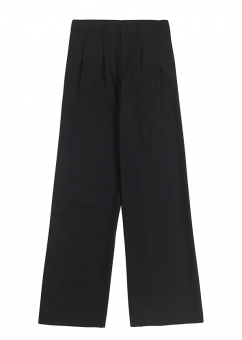 Широкие высокие брюки палаццо (длина 105см)