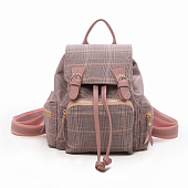 картинка Портфель тканевый в клетку с ремешками от магазина LonnaMag