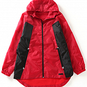 Картинка Ветрвока длинная трапеция клеш черные бока от магазина LonnaMag