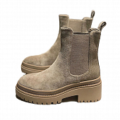 картинка Ботинки высокие резинки эко-замша от магазина LonnaMag