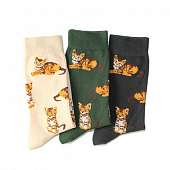 картинка Носки принт кошка от магазина LonnaMag