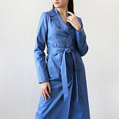 Картинка Тренч плащ (Россия) 4 пуговицы от магазина LonnaMag