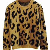 Картинка Свитер принт крупный леопард от магазина LonnaMag