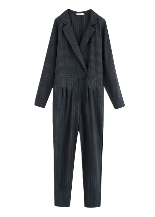 Картинка Комбинезон в полоску, верх на запах от магазина LonnaMag