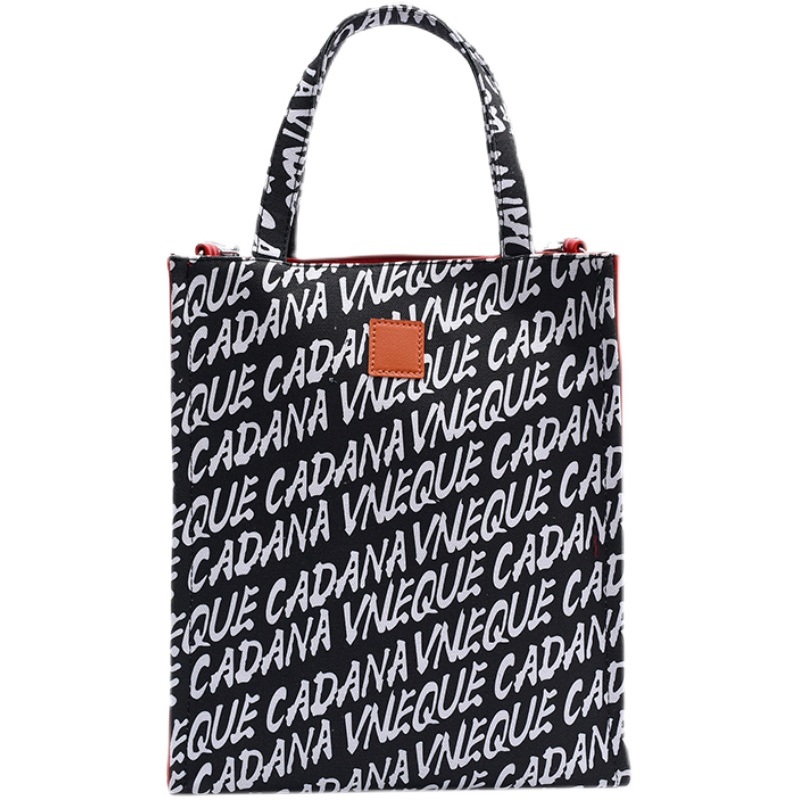 картинка Сумка тоут вертикальная граффити VENQEU от магазина LonnaMag